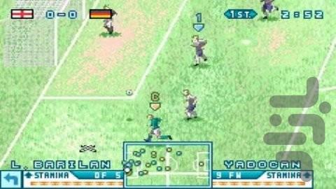بین المللی سوپراستار فوتبال پیشرفت - Gameplay image of android game