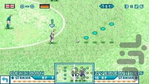 بین المللی سوپراستار فوتبال پیشرفت - Gameplay image of android game