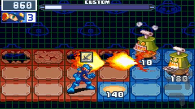 Mega Man Battle Network 6: Cybeast - Gameplay image of android game