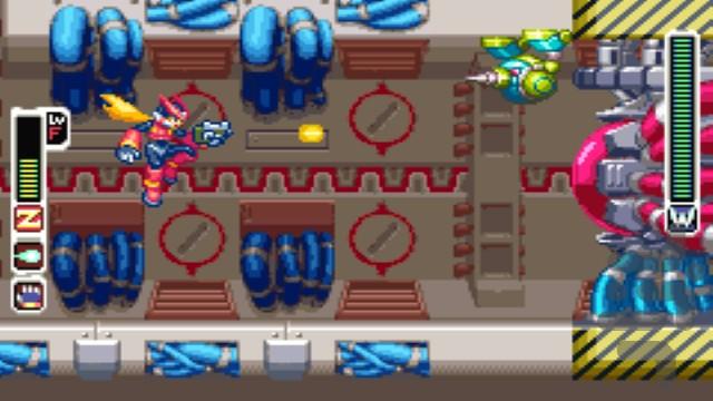 مگا من صفر ۴ - Gameplay image of android game