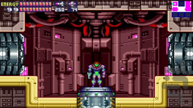 Metroid Fusion - Gameplay image of android game