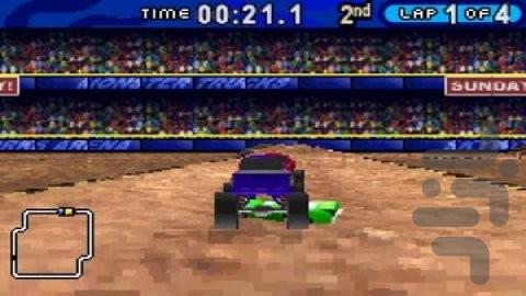 کامیون هیولا - عکس بازی موبایلی اندروید