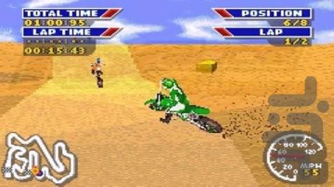 موتور MX ۲۰۰۲ با حضور ریکی کارمایکل - عکس بازی موبایلی اندروید