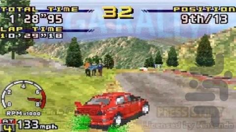 مسابقات رالی سگا - عکس بازی موبایلی اندروید