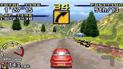 مسابقات رالی سگا - عکس بازی موبایلی اندروید