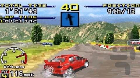 مسابقات رالی سگا - عکس بازی موبایلی اندروید