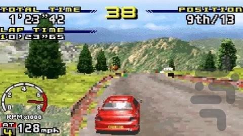 مسابقات رالی سگا - عکس بازی موبایلی اندروید