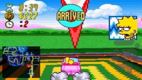 سیمپسونها - خشم جاده - عکس بازی موبایلی اندروید