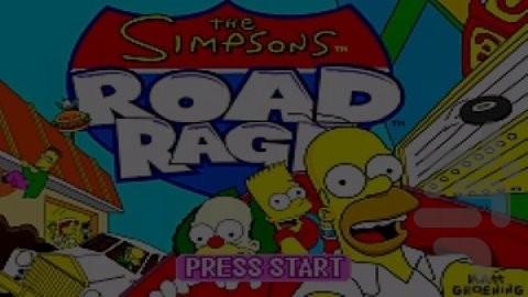 سیمپسونها - خشم جاده - عکس بازی موبایلی اندروید