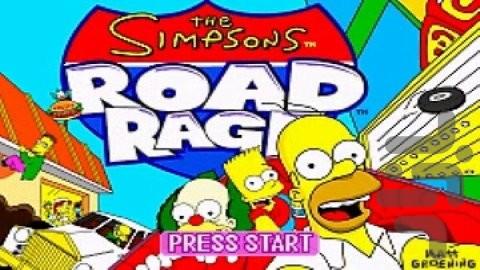 سیمپسونها - خشم جاده - عکس بازی موبایلی اندروید