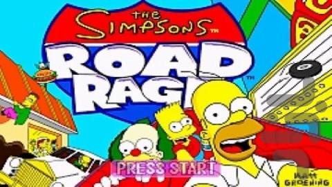 سیمپسونها - خشم جاده - عکس بازی موبایلی اندروید