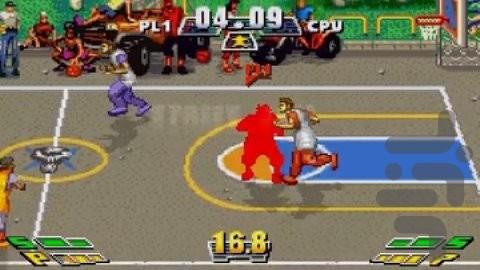بسکتبال جام جم خیابانی - Gameplay image of android game