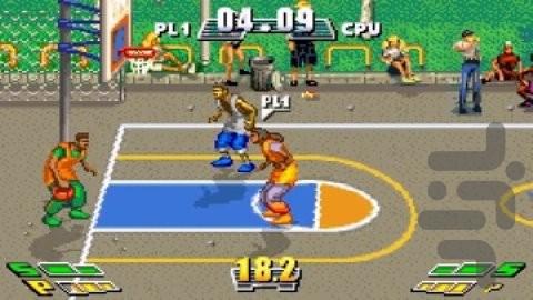 بسکتبال جام جم خیابانی - Gameplay image of android game