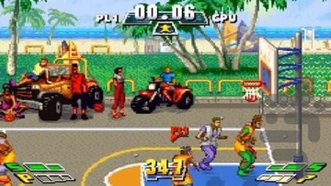 بسکتبال جام جم خیابانی - Gameplay image of android game