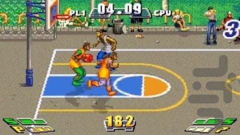 بسکتبال جام جم خیابانی - Gameplay image of android game