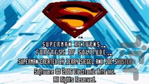 Superman Returns - Fortress of Solit - Gameplay image of android game