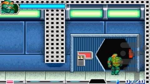 لاک‌پشت‌های نینجا 2: نبرد نکسوس - Gameplay image of android game