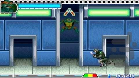 لاک‌پشت‌های نینجا 2: نبرد نکسوس - Gameplay image of android game