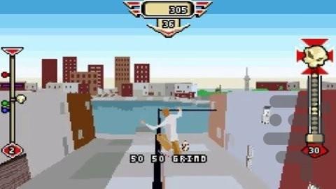 Tony Hawks Downhill Jam - Gameplay image of android game