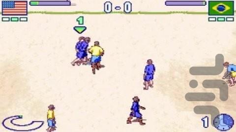 Ultimate Beach Soccer - Gameplay image of android game