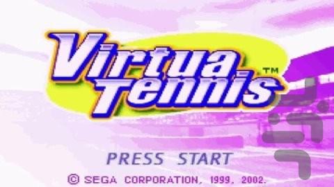 تنیس مجازی - عکس بازی موبایلی اندروید