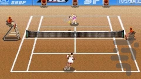 تنیس مجازی - عکس بازی موبایلی اندروید