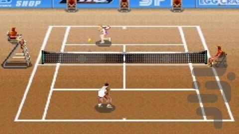 تنیس مجازی - عکس بازی موبایلی اندروید