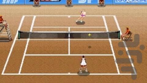 تنیس مجازی - عکس بازی موبایلی اندروید