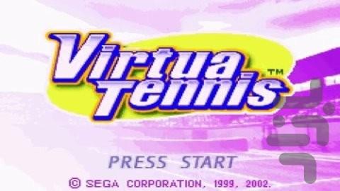 تنیس مجازی - عکس بازی موبایلی اندروید