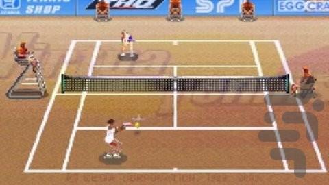 تنیس مجازی - عکس بازی موبایلی اندروید