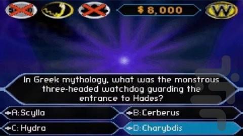 چه کسی می خواهد میلیونر شود - عکس بازی موبایلی اندروید