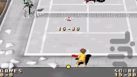 ستاره های تنیس جهان - Gameplay image of android game