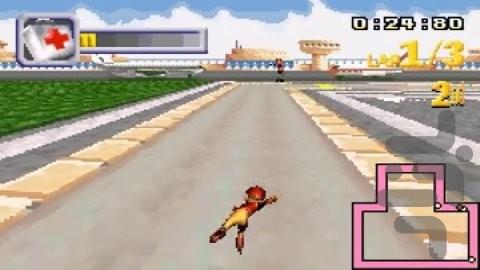 ایکس-بلیدز: اسکیت باز درون خطی - عکس بازی موبایلی اندروید