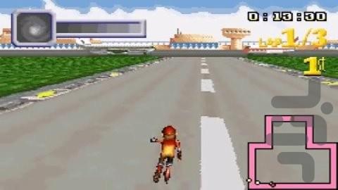 ایکس-بلیدز: اسکیت باز درون خطی - عکس بازی موبایلی اندروید