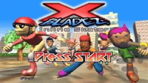 ایکس-بلیدز: اسکیت باز درون خطی - عکس بازی موبایلی اندروید