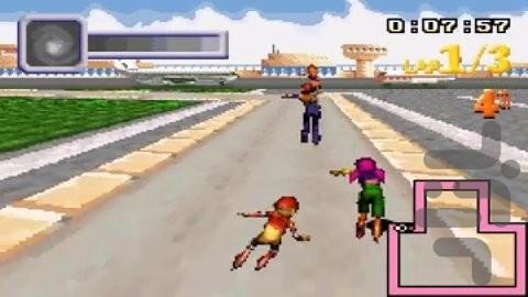 ایکس-بلیدز: اسکیت باز درون خطی - عکس بازی موبایلی اندروید