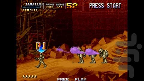 Metal Slug Anthology - Gameplay image of android game