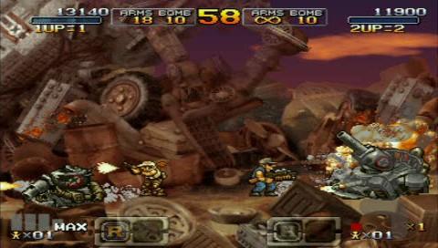 Metal Slug XX - Gameplay image of android game