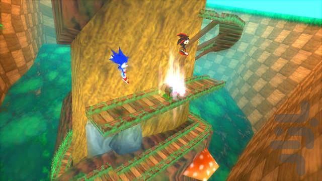 Sonic Rival - Gameplay image of android game