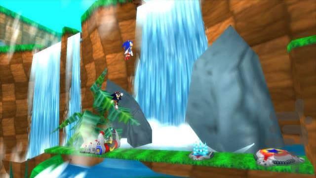 Sonic Rival - Gameplay image of android game
