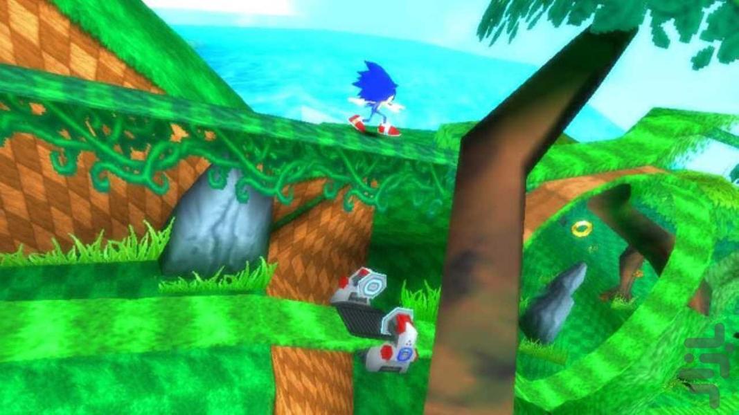 Sonic Rivals 2 - Gameplay image of android game