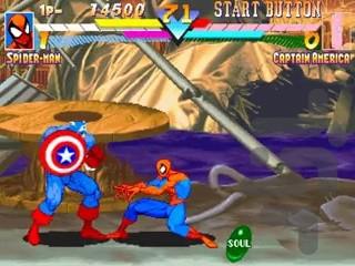 قهرمانان مارول - Gameplay image of android game