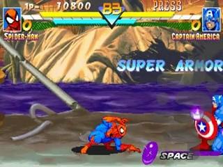 قهرمانان مارول - Gameplay image of android game