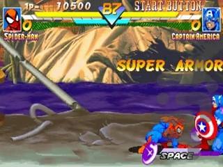 قهرمانان مارول - Gameplay image of android game
