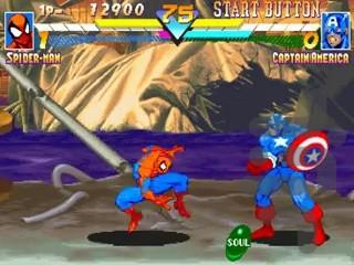 قهرمانان مارول - Gameplay image of android game