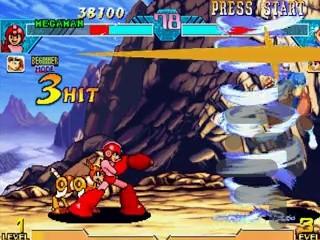 مارول در برابر کپکام - نبرد قهرمانان - Gameplay image of android game