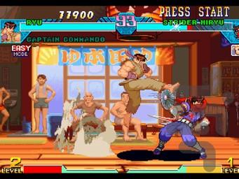 مارول در برابر کپکام - نبرد قهرمانان - Gameplay image of android game