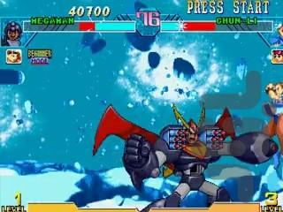 مارول در برابر کپکام - نبرد قهرمانان - Gameplay image of android game
