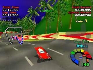 Motor Toon Grand Prix 2 - Gameplay image of android game