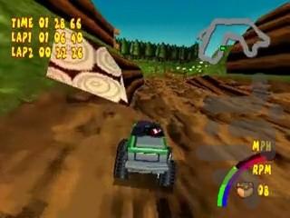 Woody Woodpecker Racing - Gameplay image of android game